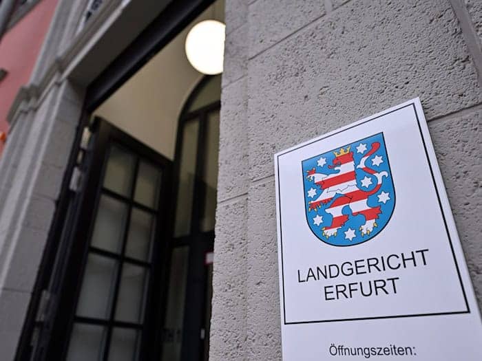 Die Staatsanwaltschaft hat auf eine mehrjährige Haftstrafe plädiert. (Symbolbild). / Foto: Martin Schutt/dpa-Zentralbild/dpa