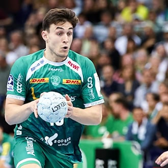 Trotz neun Toren von Matej Klima verloren die Handballer des SC DHfK Leipzig ihr Bundesliga-Auswärtsspiel in Hannover. (Archivbild) / Foto: Jan Woitas/dpa