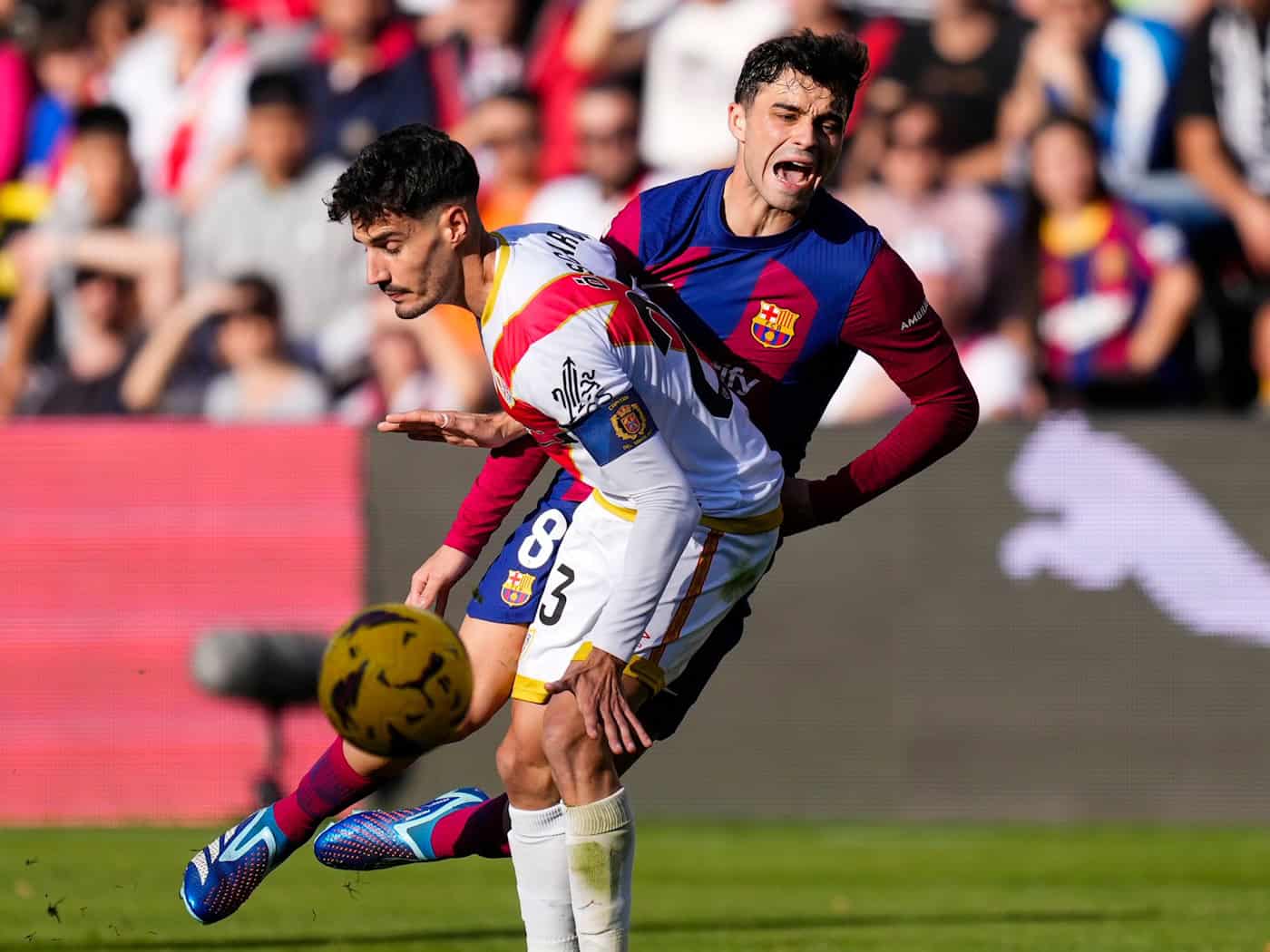 Kapitän Oscar Valentin von Rayo Vallecano. (Archivbild) / Foto: Jose Breton/AP/dpa