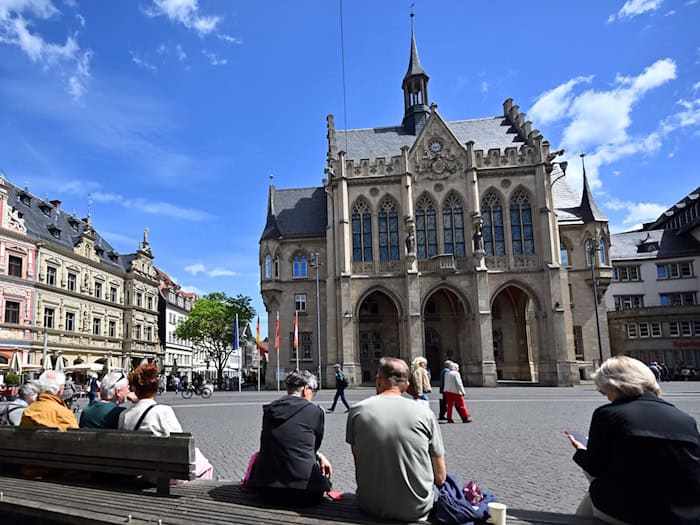Es bleibt sonnig in Thüringen. (Symbolbild) / Foto: Martin Schutt/dpa