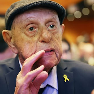 Zeev Borger ist im Alter von 98 Jahren gestorben. (Archivbild) / Foto: Bodo Schackow/dpa