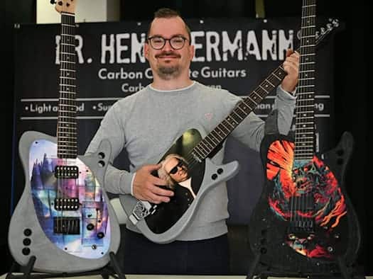 Bier und Beton - Thüringer baut ungewöhnliche Gitarren