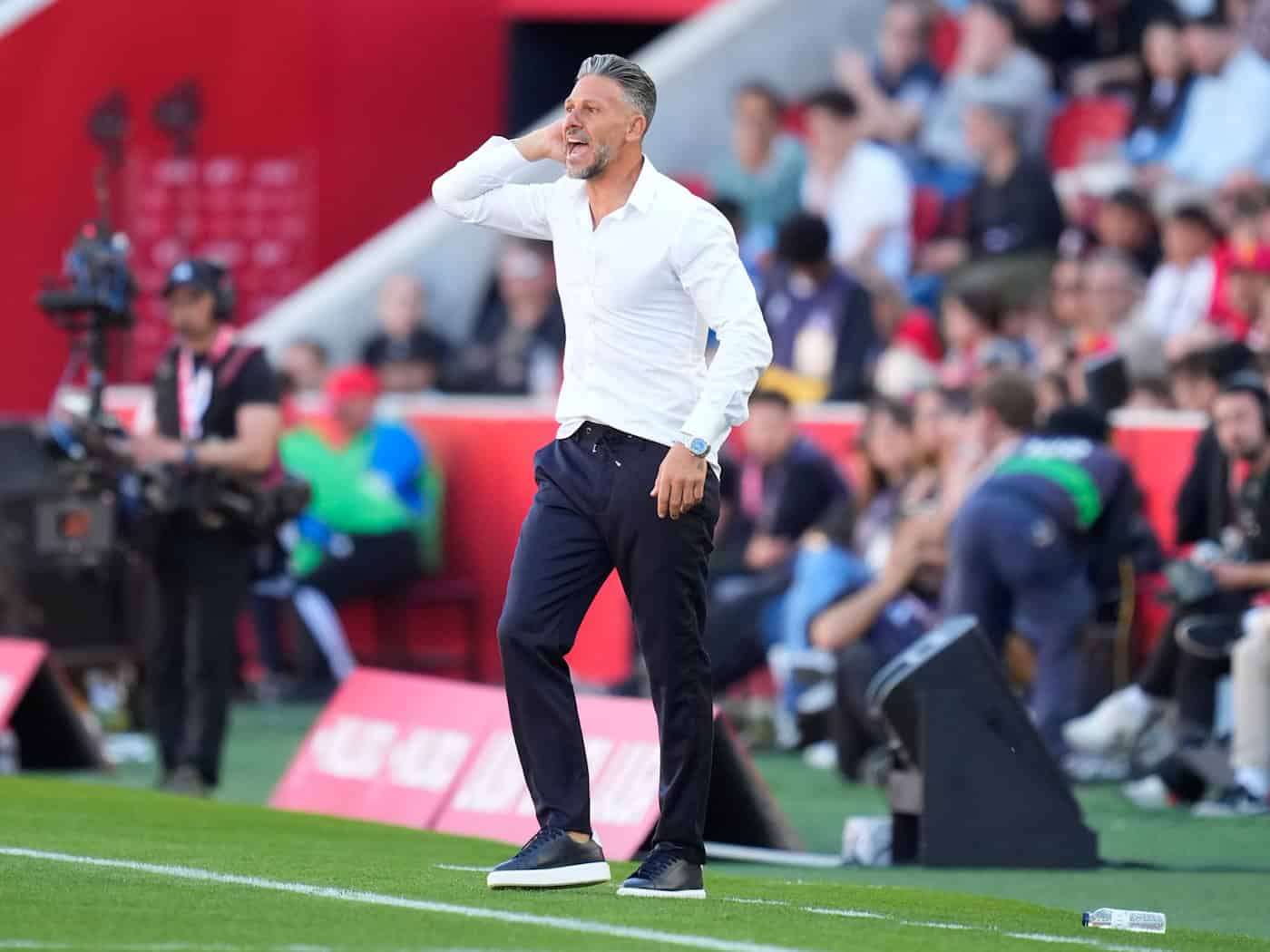 Martin Demichelis gibt sein Pflichtspieldebüt für RB Leipzig bei Eintracht Trier. (Archivbild) / Foto: Jose Breton/AP/dpa