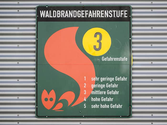 In Ostthüringen ist die Waldbrandgefahr vorerst gesunken. (Symbolbild / Foto: Robert Michael/dpa