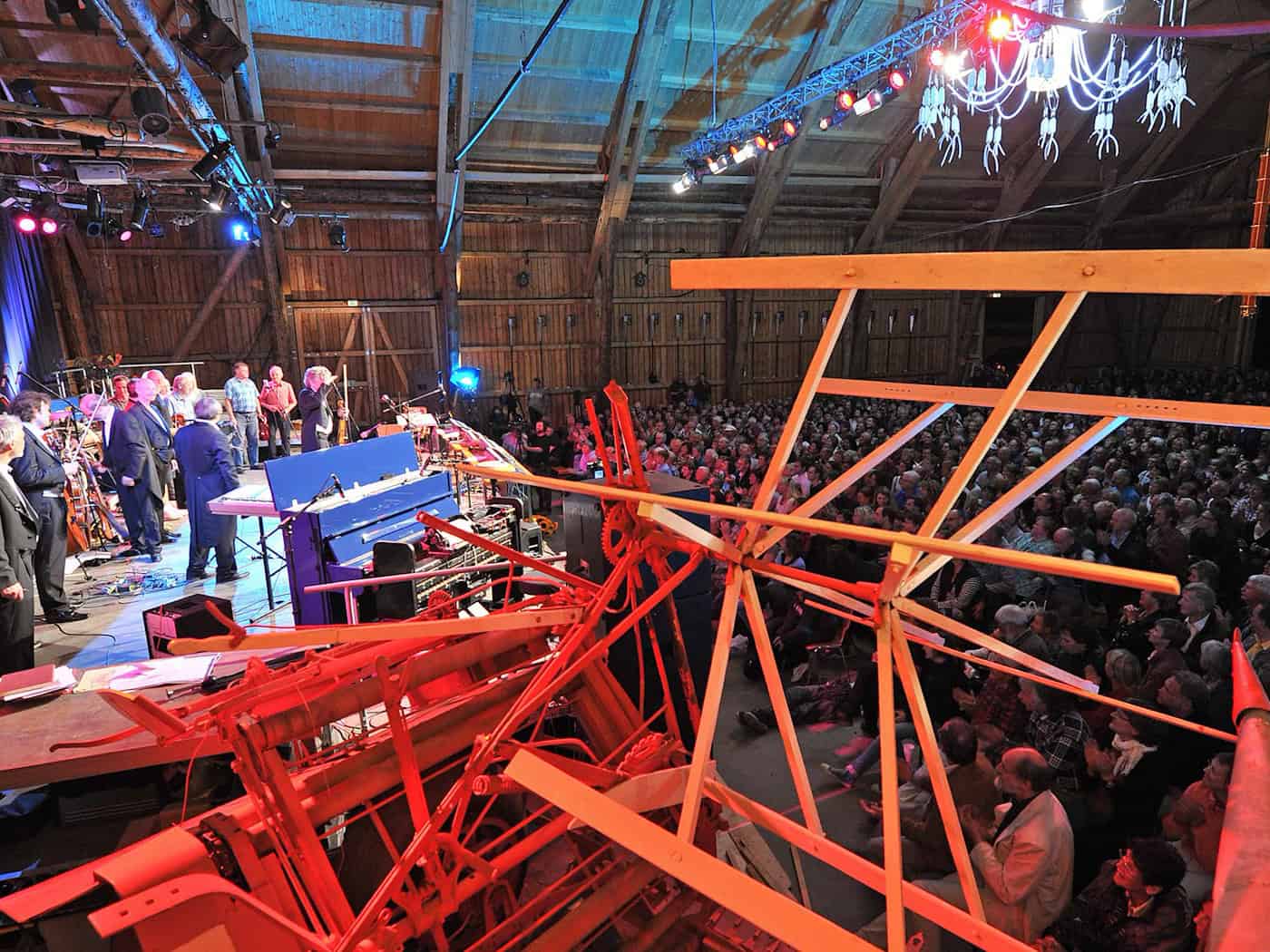 Das Musikfestspiel Stelzenfestspiele bei Reuth will Ende Juli wieder mehrere Tausend Gäste in das Vogtland locken. (Archivbild) / Foto: Hendrik Schmidt/dpa-Zentralbild/dpa