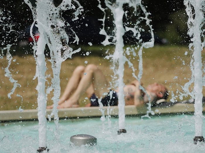 Am Wochenende werden Temperaturen jenseits der 30 Grad erwartet. (Archivbild) / Foto: Sebastian Willnow/dpa
