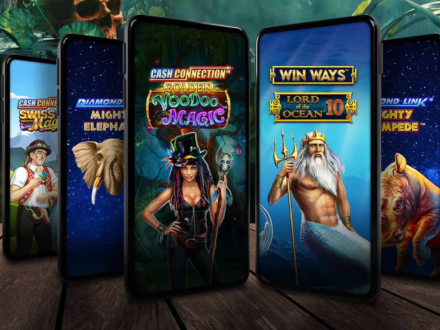 Fünf neue Greentube Slots bei DIE SPIELBANK: Moderne Features treffen auf beliebte NOVOLINE-Spielreihen