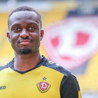Dennis Duah und Dynamo Dresden haben ihre Zusammenarbeit beendet. (Archivbild) / Foto: Jan Woitas/dpa
