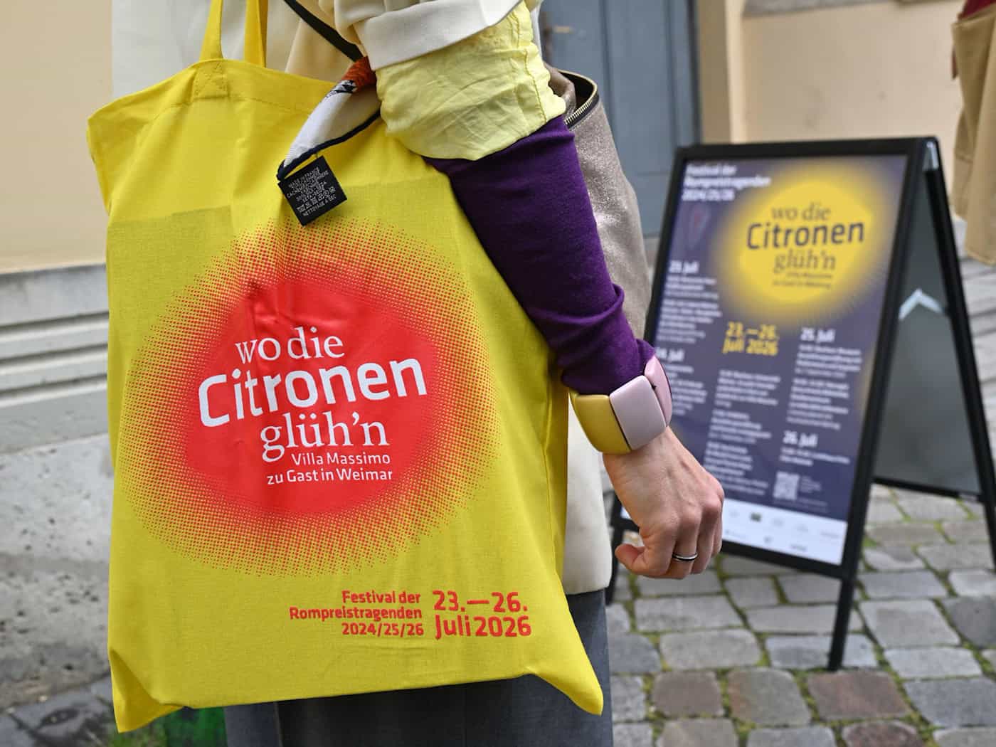 Festival „Wo die Citronen glüh'n“ bringt Villa Massimo-Preisträger nach Weimar