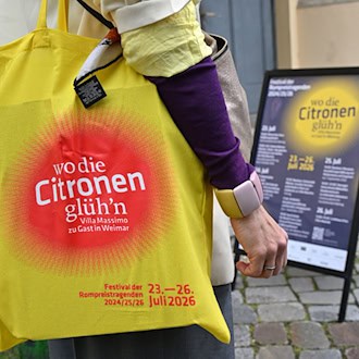 Festival „Wo die Citronen glüh'n“ bringt Villa Massimo-Preisträger nach Weimar