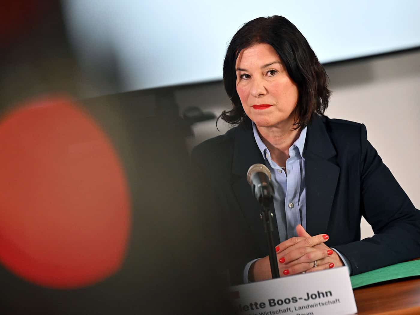 Es sei «keine langfristige Strategie, bei unserem Transformationsprozess zu stark auf die Rüstungsindustrie zu setzen», sagt Thüringens Wirtschaftsministerin Boos-John. (Archivbild) / Foto: Martin Schutt/dpa