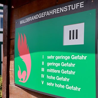 Waldbrandgefahr in Thüringen. (Symbolfoto) / Foto: Peter Gercke/dpa-Zentralbild/dpa