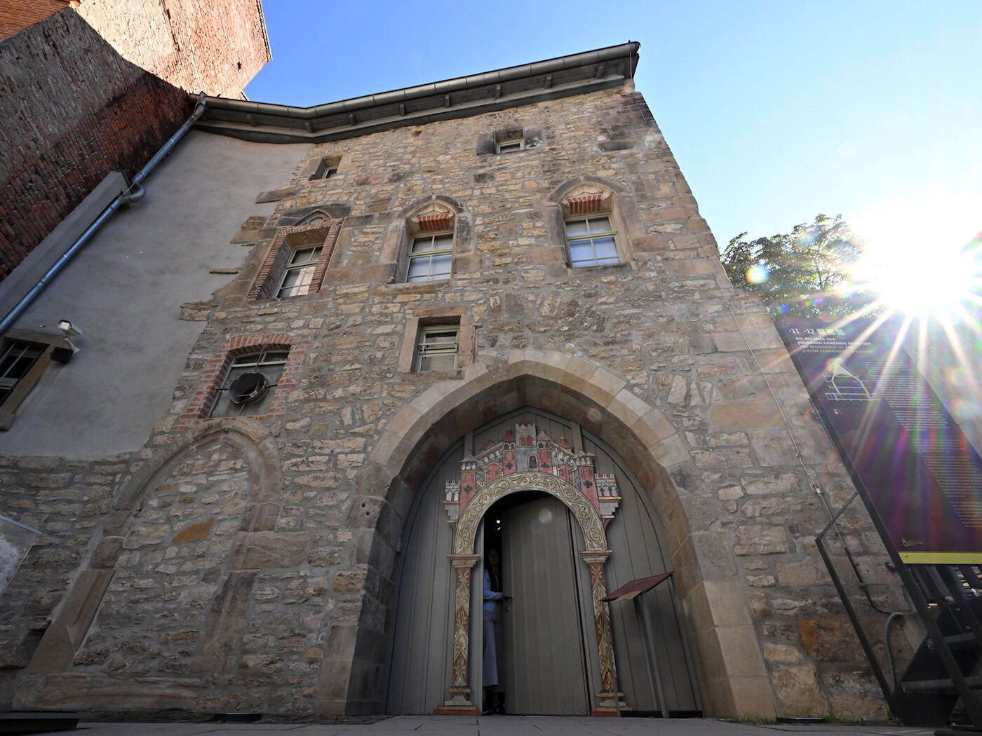 Alte Synagoge in Erfurt wegen Sanierungsarbeiten bis Ende Februar geschlossen