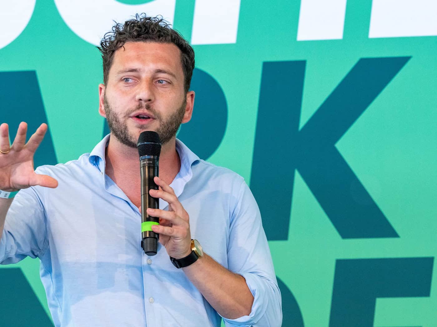 Grünen-Chef Banaszak für Demokratenbündnis in Sachsen-Anhalt
