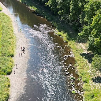 Regen sorgt für etwas Entspannung an Thüringens Flüssen