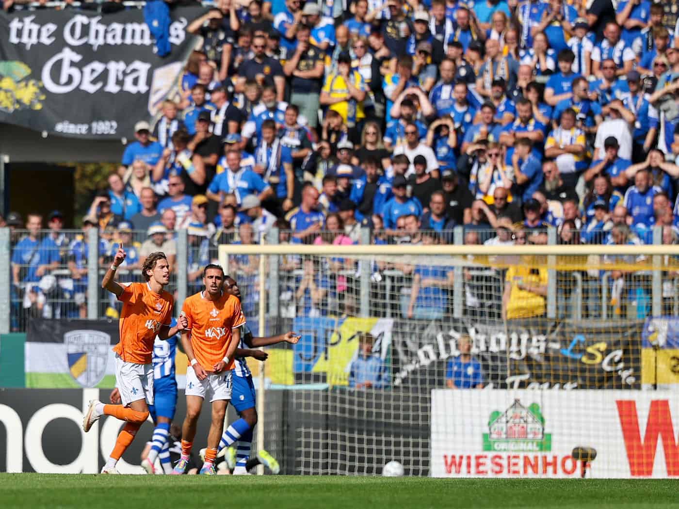 SV Darmstadt mit Arbeitssieg beim Viertligisten Jena