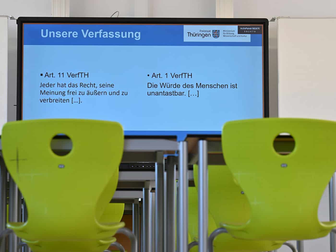 Thüringen plant Verfassungs-Coaches und Ausbau der Verfassungsviertelstunde