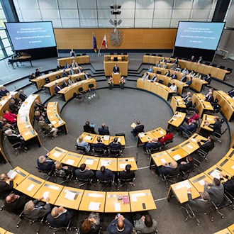 Thüringer Landtag gedenkt Verabschiedung der Landesverfassung vor 33 Jahren