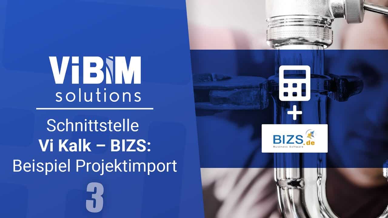 Vi Kalk – BIZS – Schnittstelle – Beispiel Projektimport