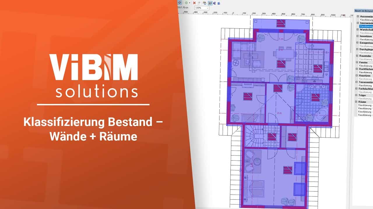 Bauen im Bestand - Klassifizierung Bestand - Wände + Räume - Teil 3