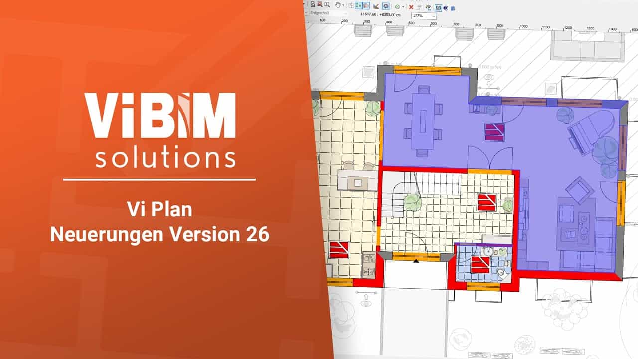 Vi BIM solutions - Neuerungen der Version 26