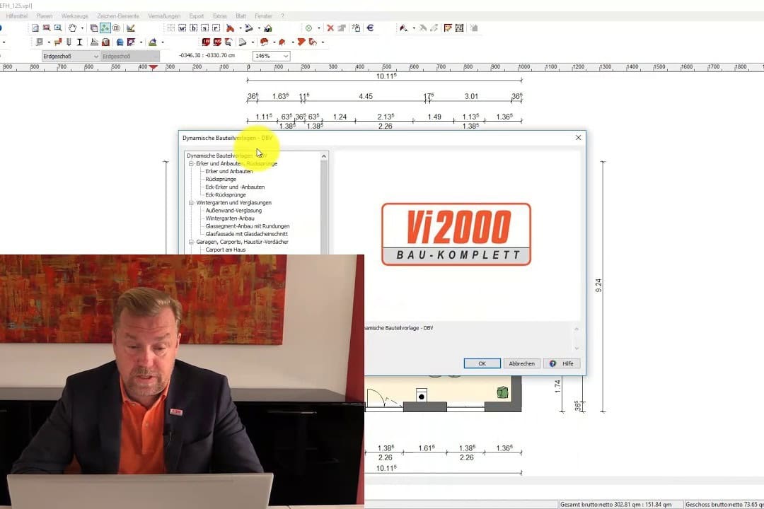 Wandberechnung global Massivbau