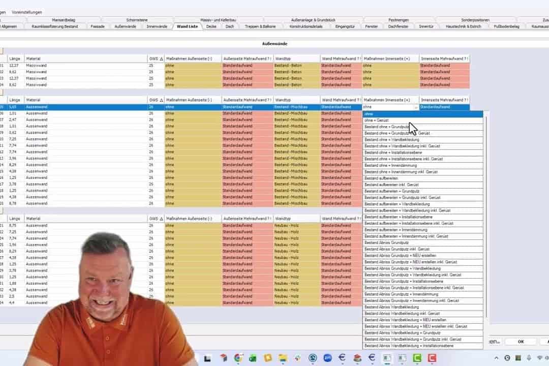 Sonderausstattung - Bauen im Bestand - Wandsteuerung