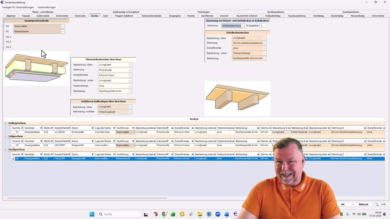 NEU Sonderausstattung Holzner - Decke Teil 1