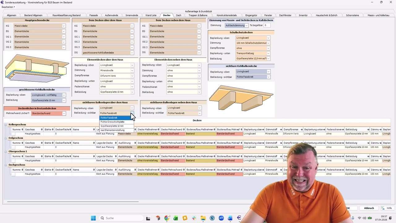 NEU Sonderausstattung Holzner - Decke Teil 3
