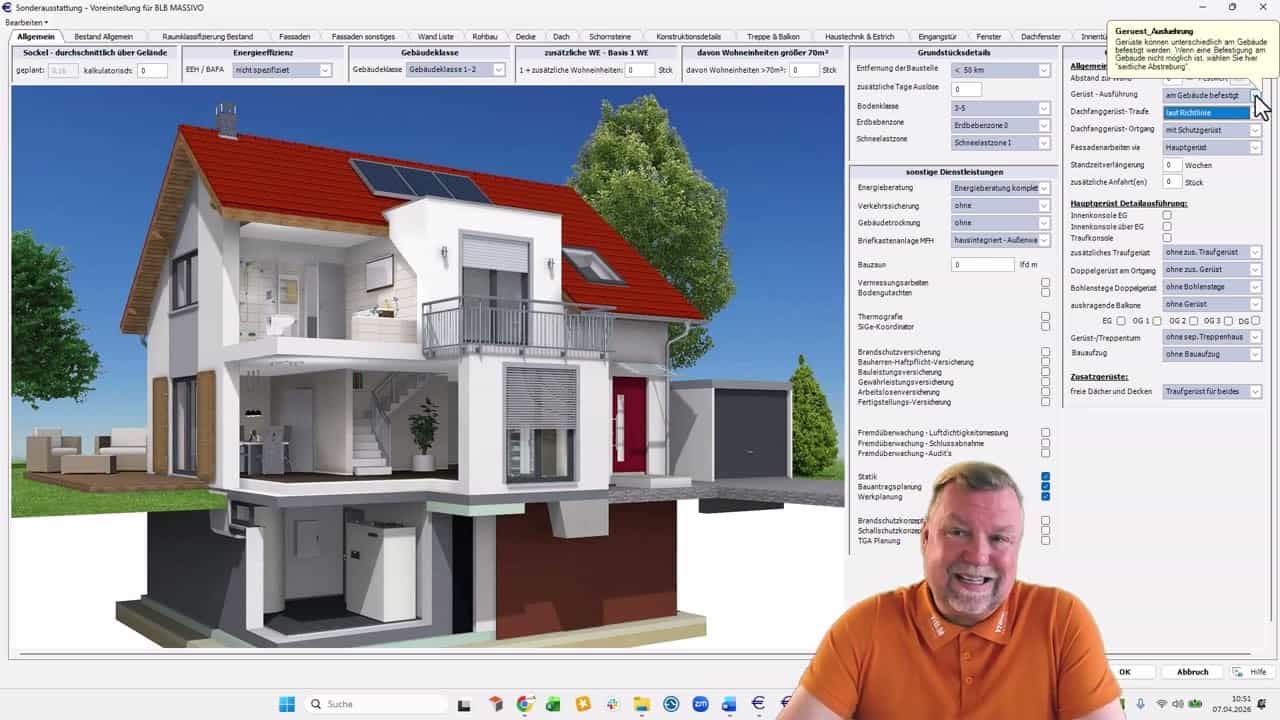 Sonderausstattung - Allgemein - Gerüst Teil 1