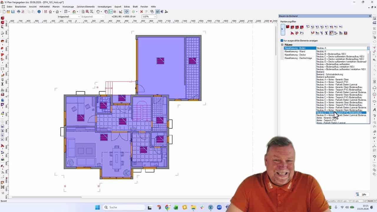 Sonderausstattung - Bauen im Bestand -Raumklassifizierungen Teil 4