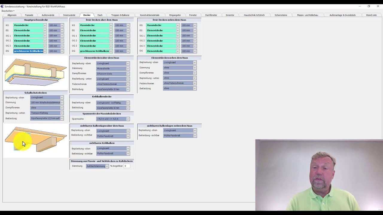 Sonderausstattung HOLZNER - Decken Teil 2