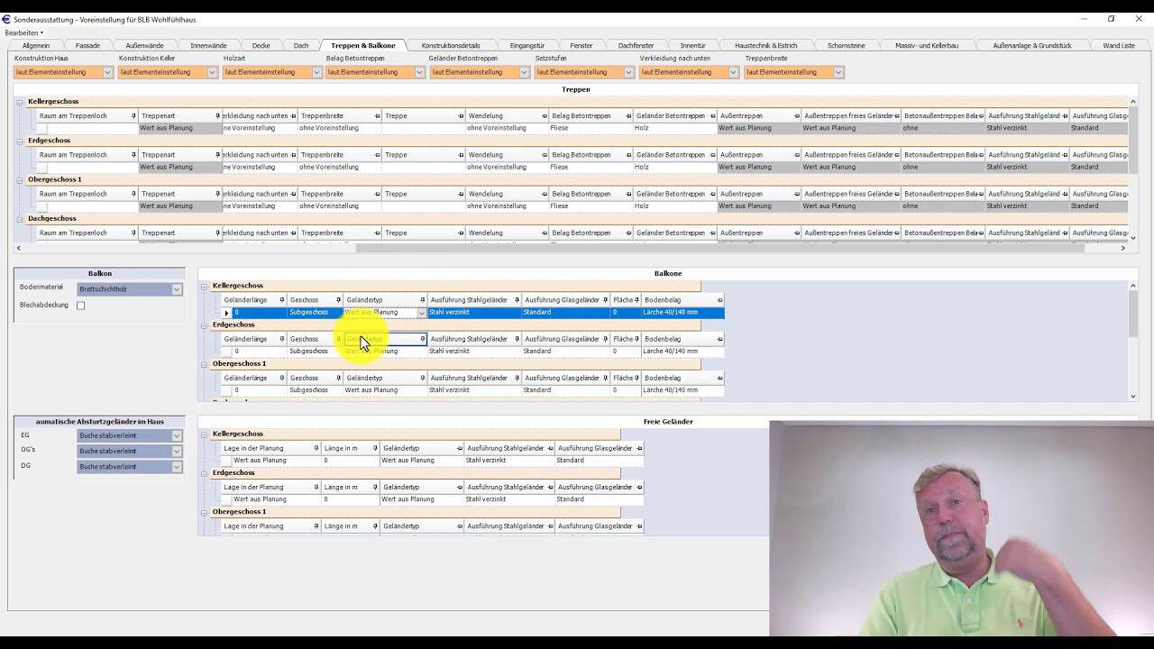 Sonderausstattung HOLZNER - Treppen - Balkone Teil 2