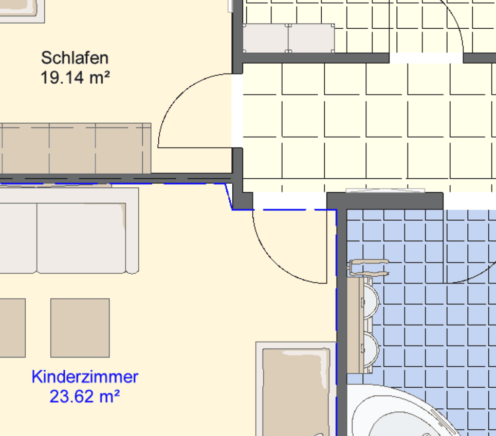 Räume, Raumprofile und Klassifizierung in 3D