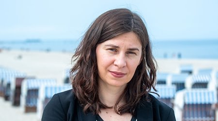 Die ukrainische Schriftstellerin Tanja Maljartschuk erhält den Bremerhavener Jeanette-Schocken-Preis. / Foto: Stefan Sauer/dpa