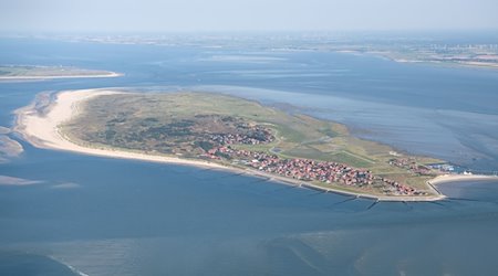 Die ostfriesische Insel Baltrum. / Foto: Sina Schuldt/dpa