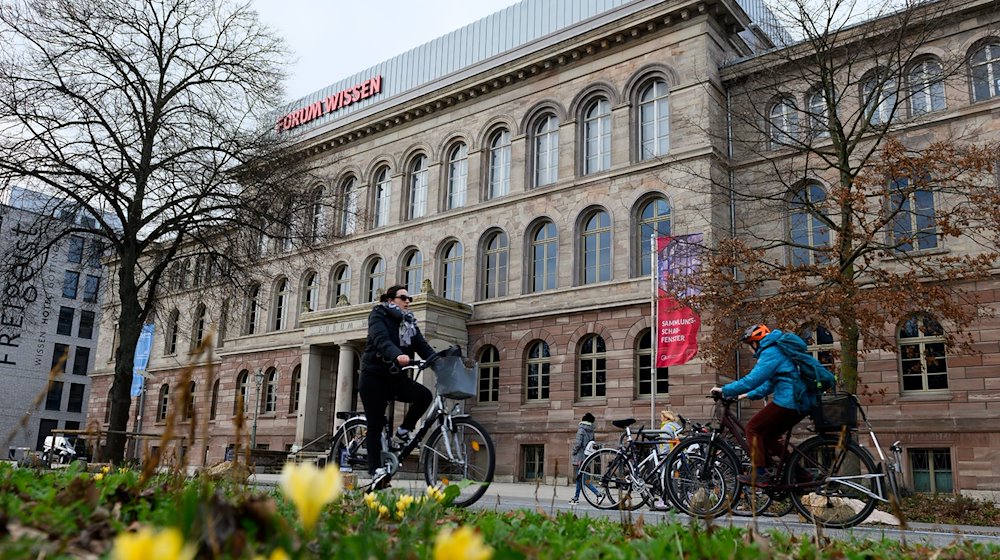 Blick auf das Wissensmuseum «Forum Wissen» der Universität Göttingen. / Foto: Swen Pförtner/dpa