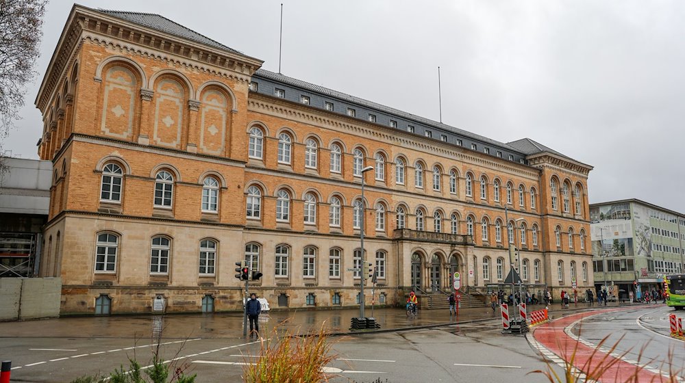 Das Gebäude des Landgerichts Osnabrück. / Foto: Focke Strangmann/dpa