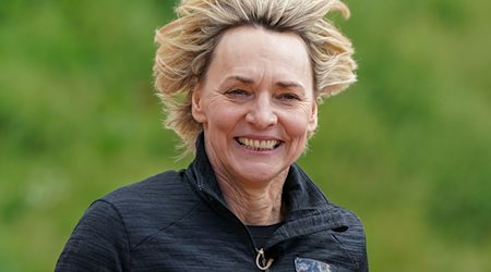 Die zweifache Olympiasiegerin im Weitsprung, Heike Drechsler. / Foto: Peter Endig/dpa-Zentralbild/dpa