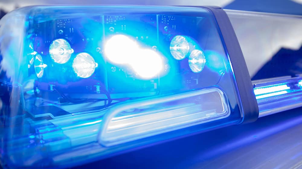 Ein Blaulicht auf dem Dach eines Polizeifahrzeugs. / Foto: Daniel Karmann/dpa