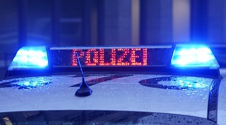 Ein Streifenwagen der Polizei mit eingeschaltetem Blaulicht. / Foto: Marcus Brandt/dpa/Symbolbild
