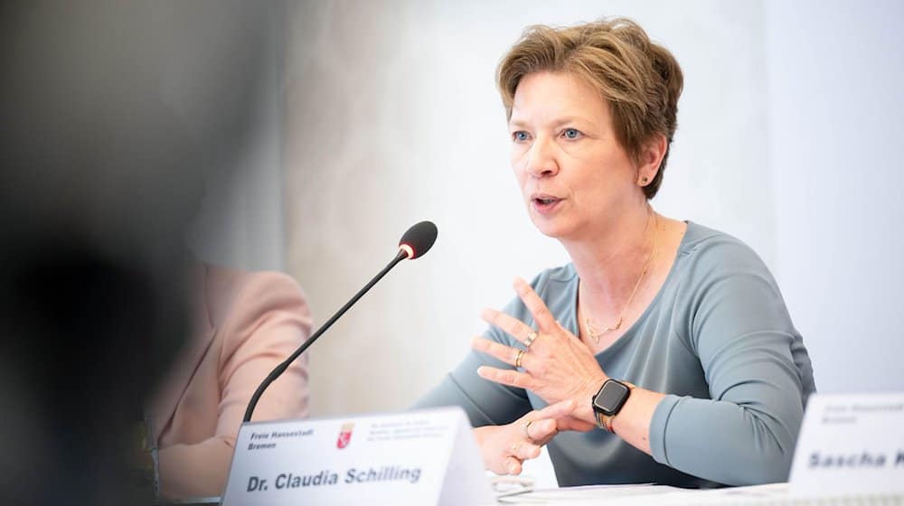 Claudia Schilling (SPD), Sozialsenatorin in Bremen / Foto: Sina Schuldt/dpa