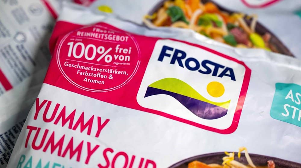 Das Frosta-Produkt „Yummy Tummy Soup“. / Foto: Sina Schuldt/dpa
