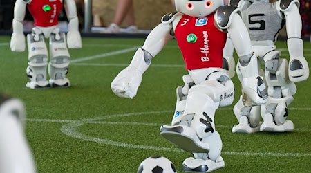 Die Bremer Fußball-Roboter waren wieder erfolgeich / Foto: Ayleen Lührsen/Universität Bremen/dpa