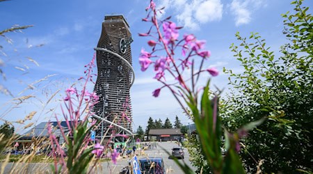 Der Harzturm ist 65 Meter hoch. / Foto: Julian Stratenschulte/dpa