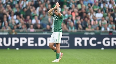 Dawid Kownack erzielte die Führung für Werder Bremen im Test gegen Sheffield  / Foto: Carmen Jaspersen/dpa