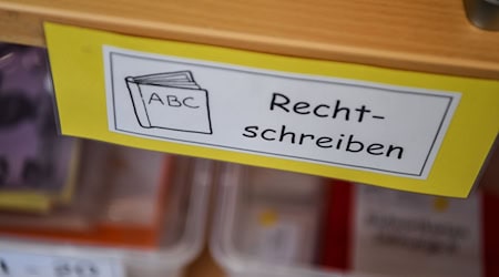 Rechtschreibung kann eine schwere Sache sein - Grundschulkinder können jetzt auch per App richtig schreiben lernen. / Foto: picture alliance / Felix Kästle/dpa