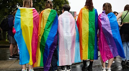 Die Polizei ermittelt nach Hasskommentaren zum CSD im Internet. (Archivbild) / Foto: Joerg Carstensen/dpa