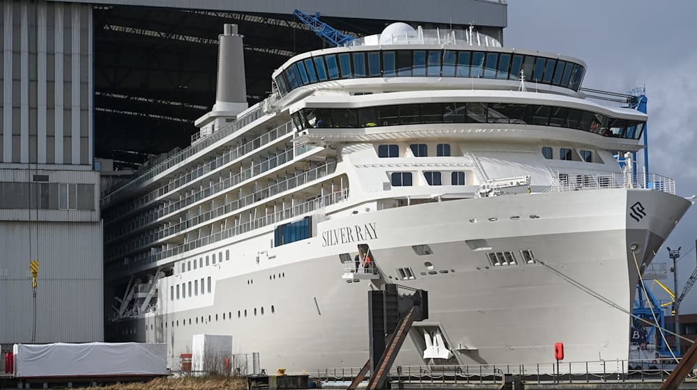 Ein neuer Großauftrag macht der finanziell schwer angeschlagenen Meyer Werft Hoffnung. (Archivbild) / Foto: Lars Penning/dpa