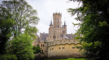 Die Marienburg ist derzeit nur von außen zu bewundern. / Foto: Moritz Frankenberg/dpa